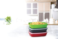 Meal Seal Containers / Rectangle - Set of 3