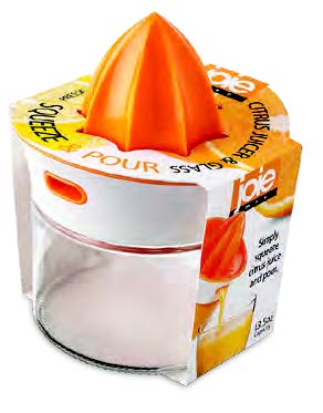 Squeeze & Pour Citrus Juicer & Glass
