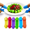 1 Pair Silicone Heat Resistant Bowl Clamps