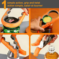 RBrands Easy Twist Jar Wrench & Opener