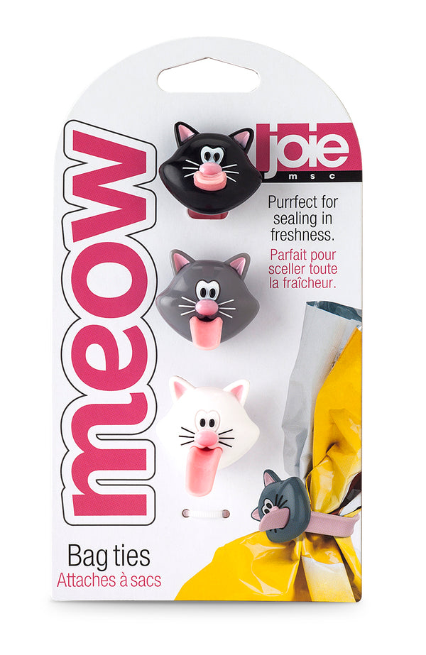 Meow - Bag Ties - 3 pc. set
