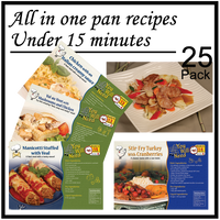 Recipe Pack - Meals Made In Under 15-Minutes